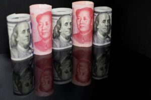 Dollar flat as growth outlook darkens, yuan firms as China eases curbs