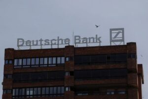 Deutsche Bank falls 5.5% after Postbank announcement