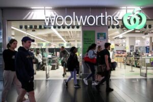 Australia's Woolworths' Q3 sales rise; flags cautious consumer sentiment