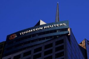 Thomson Reuters raises annual financial forecast 