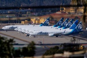 Alaska Air says Boeing issued $61 million in credit memos to address grounding hit