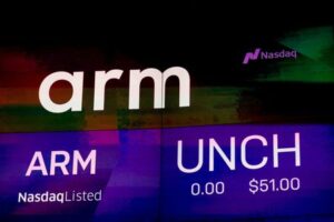 Arm's annual revenue forecast fails to impress investors; shares tumble