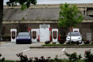 BP looking to buy Tesla's Supercharger sites in US, Bloomberg News reports