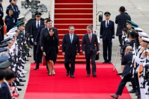 Trade tops agenda at summit between China and U.S.-allied South Korea, Japan