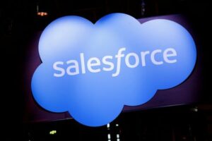 Salesforce plummets as weak forecast sparks concerns of AI competition