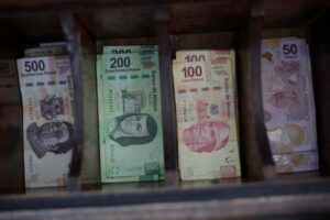Mexico peso drops more than 3% on jitters over Morena supermajority