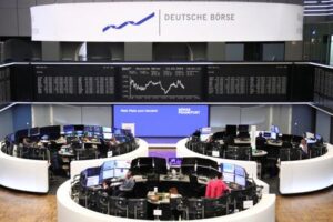 World shares push higher, Europe calmer