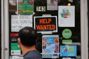 US job growth slows moderately; unemployment rate rises to 4.1%