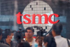 TSMC shares fall more than 2% after Trump says Taiwan should pay for defence