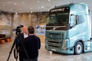 Truck maker Volvo's profit beats expectations, says demand keeps normalising