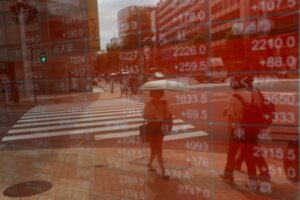 Japanese shares rebound sharply in opening trade after rout