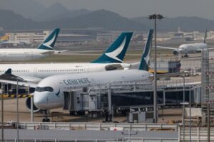 Factbox-What are airlines doing in response to Cathay Pacific's Airbus A350 engine failure