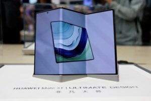 Huawei's tri-foldable phone stirs Chinese pride but $2,800 price tag panned