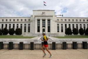 Dollar droops, gold at record high as bets for big Fed cut ramp up