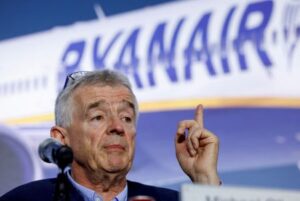 Ryanair's O'Leary does not care who runs Boeing as long as problems fixed