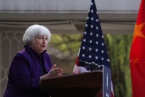 Yellen says China's overproduction of clean energy goods needs mitigation