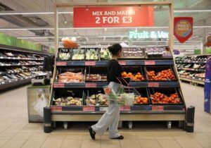 UK inflation slows by less than expected to 3.2% in March