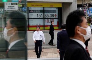 Shares jump on tech boost; fragile yen on intervention watch