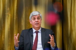 ECB's Centeno sees lower interest rates soon, no word on June decision