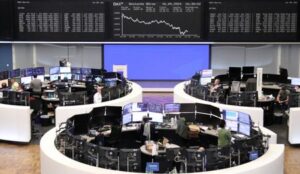 European shares end lower on rate cut jitters; Richemont shines