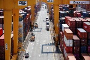 South Korea exports rise for eighth month, growth slows slightly